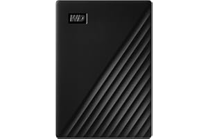 Western Digital 4Tb My Passport Portable Hard Disk Drive,Compatible with Windows and Mac, External HDD-Black, Usb3.0