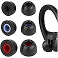 GEEKRIA 3 Pairs Comfort Memory Foam True Wireless Earbuds Ear Tips Compatible With 4.5-6.3mm in-Ear Earphones Nozzle Blocking Noise Foam Tips/Earbud Ear Tips/Earphone Eartips (S/M/L-Short)