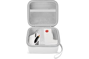 Leayjeen Custodia Rigida per Fotocamera Istantanea Polaroid Go 2, Bianca