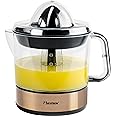 BESTRON ACJ350CO Electric Citrus Orange Juicer, Plastic/Stainless Steel