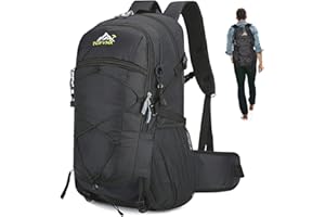 Bestcool 50L Hiking Backpack, Labor Saving Rucksack for Men Women Hang System Daypack Lightweight Breathable Camping Backpack Water Resistent for Outdoor Camping Travel Daypack Climbing Gifts