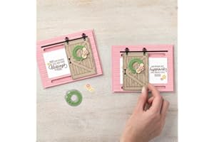 SpirWoRchlan Stanzmaschine Stanzschablone, Scrapbooking Prägeschablonen Stanzformen Schablonen Für Scrapbooking, Fotopapier, Karten, Handwerk Prägen DIY Herstellung Geburtstag Geschenk Cutting Dies