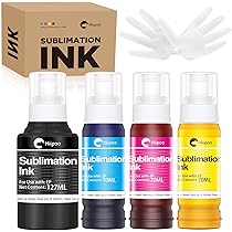 Papier Sublimation A4 120 G/m² - Lot De 100 Feuilles Pour Imprimante à Jet D'encre Et Encre De Sublimation