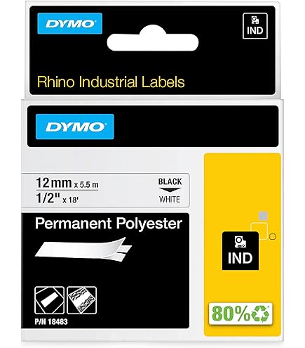 Aonomi - Etiquetas Termoencogibles Industriales Compatibles Con DYMO - Foto 7