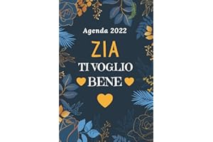 AGENDA ZIA TI VOGLIO BENE: Settimanale A5 | Diario Planner Calendario Pianificatore Settimanale | 2 pagine = 1 settimana | Per una gestione perfetta del tempo | Idee Regalo Originali