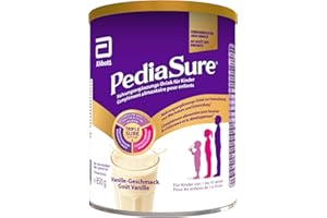 PediaSure Shake Vanille - Complément alimentaire pour enfants - Shake contenant multivitamines et minéraux, des protéines et des oméga 3 et 6 - À partir de 1 an - 1 x 850 g