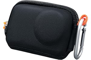 CYNOVA Borsa per DJI Osmo Action 5 Pro borsa per il trasporto per accessori DJI, custodia rigida nera per DJI Osmo Action 5 Pro, compatibile con DJI OSMO Action 5/Action 4/Action 3 Action Camera, Nero