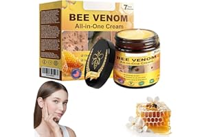 SRCASY Bee Venom All-in-One Cream, Bee Venom Skin Treatment Cream,Bee Venom Comprehensive cream,Powerful All-Body Skin Cream for All Skin Types (60G)