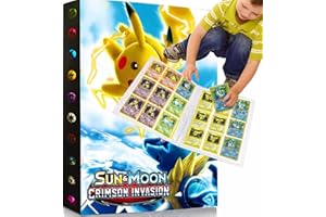 ESHAWO 9 pochette Classeur Cartes à collectionner, Album carte, compatible avec MTG Cards, TCG Cards, Trading Cards, Sports Cards, Playing Cards, Peut contenir jusqu'à 432 cartes -Y7