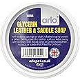 Glycerin & Eucalyptus Leather and Saddle Soap – 100mL | Deep Cleansing & Conditioning | Ideal for Saddles, Boots, Jackets, & More | Protects, Softens, & Restores