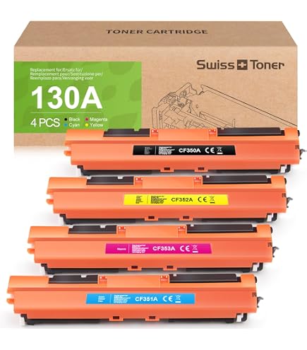 Compatible Pack 5 HP CF350A X2 + CF351A / CF352A / CF353A Cartuchos de