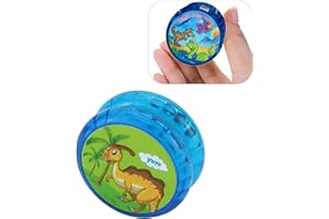 HOVUK® 1 x Dinosauro Responsive Yoyo in colore blu, stabile e robusto con corda Yoyo, ottimo regalo per bambini e giocatori principianti da esibirsi