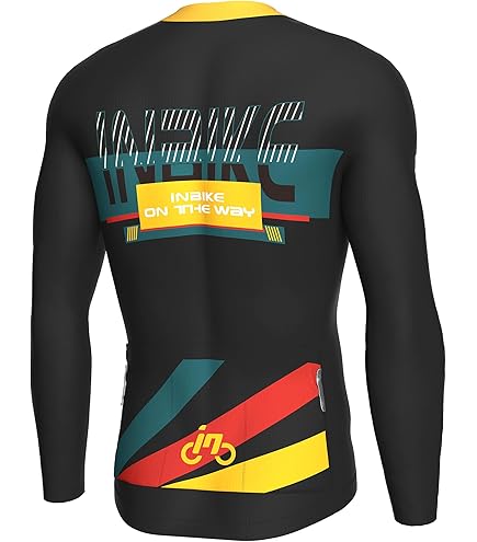 X-TIGER maillot de cyclisme homme rouge hiver thermique à manches longues chemise de cyclisme avec 4 poches arrière polaire vêtements de vélo Jeresy  18