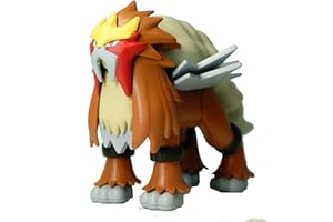 BANDAI SPIRITS Bandai Pokemon Plamo Collection (Pokebla) Plastic Model Kit / Figure: Entei 10 cm