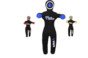 FNine MMA Grappling Dummy, for Judo, Wrestling, Brazilian Jiu Jitsu, Submission and Throwing UNFILLED Canvas Bag