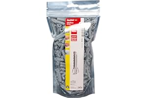 Fischer Big Pack SX Plus 6x30 240 Tasselli per Muro Pieno e Forato