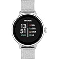 Sekonda Connect Womens 40mm Smart Watch with Heart Rate and Sleep Monitor, Daily Activity, Sports, Music, Weather & Message Functions
