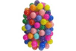 SAVEX Playballs, 6cm Soft Pit Balls Crush Proof No Sharp Edges, Smooth Surface, Toxic Free For Kids Indoor Outdoor Play Pool Trampoline Play | Play Balls For Ball Pit