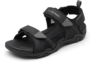 DREAM PAIRS Sandales pour homme - Pour la randonnée, l'eau, la plage, le sport, l'extérieur, le sport, le soutien de l'arc - Sandales d'été