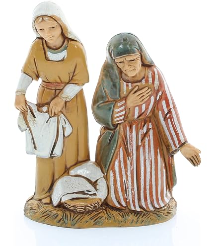 Santons De Creche Chameau Creche De Noel Papier Pour Creche De Noel Moranduzzo Chariot Avec Cochons Pour Crèche De 6 Cm U00c9chelle 1:32 - Figurines De Crèche Indestructibles - Peinture Finition U00e0
