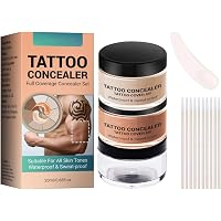 Concealer Wasserfest Mit Hoher Deckkraft – Verdeckt Augenringe, Sommersprossen & Aknenarben, Für Dunkle Hauttöne