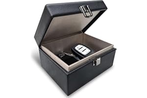 SEVENWALLS Faraday Box for Car Keys | Anti Theft Security Prevents Key Fob Cloning | Keyless Car Key Signal blocker box | Signal Blocking Box for car keys | RFID Key Box Key | Protector Signal Blocker
