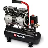 Einhell Sessiz Hava Kompres&ouml;r&uuml; Yağsız TE-AC 110/6 Silent Plus 4020600 | 550 W | 8 bar | 6 L tank | 110 L/dak emiş kapasitesi 