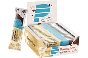Powerbar Protein Plus Low Sugar Vanilla 16x35g - Barrette Proteiche a Basso Contenuto di Zuccheri