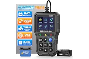 BingoHive Enhanced Universal OBD2 Scanner con Battery Tester - Lettore di codici di guasto del motore dell'automobile CAN Strumento di scansione diagnostica, leggere e cancellare codici di errore