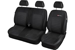 MOTOS Housse Siege Voiture Universelle pour Citroen Jumpy, Protection de siège de Voiture avec système de Coussins gonflables Actifs, idéale pour Les conducteurs, matériau à Trois Couches