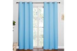 NICETOWN ntgmblksld2-w42, Textil, himmelblau, W42 X L84