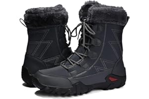 HANANI Botas de Nieve Hombre Invierno Botines Zapatos ntideslizantes Calentar Forradas Impermeables Zapatillas de Senderismo Zapatos Trekking