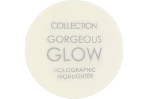 DAZZLINGROCK COLLECTION Collection Gorgeous Glow Holographic Highlighter, Number 1, Moon Dust