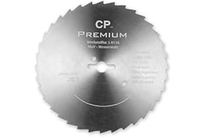 Canpolat GASTRONICS Kreismesser für Jet - 120 mm, gezahnt - Dönermesser aus Edelstahl in Premium Qualität