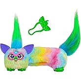 FURBY DJ Furblets Can-Dee-Swirl Mini Elektronik Peluş Oyuncak, Komik Gerilebilir Ses Efektleri ve M&uuml;zik, Mobilya, Pembe, Mavi