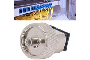 Fyearfly OTDR Test Adapter, Fiber Optic Adaptor SC/FC/ST/LC Head Universal Converter Connector Optical Time Domain Reflectometer Terminal, for Fiber Optic Comm Networks