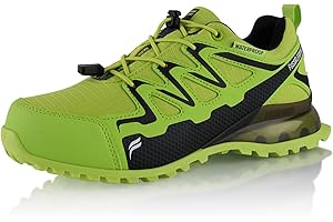 Fusskleidung® Damen Herren Wanderschuhe wasserdichte Trail Running Trekkingschuhe