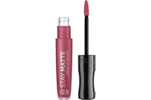 Rimmel Stay Matte Liquid Lipstick, Rose And Shine, 1 Count (Pack of 1)