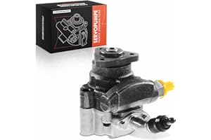Frankberg Power Steering Pump Compatible with Discovery MK II 2.5 TD5 4x4 SUV 1999 2000 2001 2002 2003 2004 Replace# QVB101240