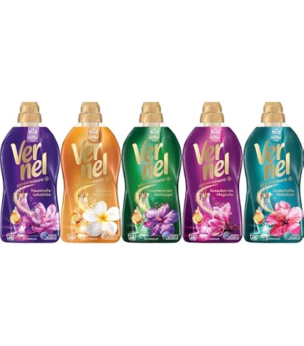 Vernel Aromathérapie Adoucisseur – 3x 800ml – Magique Maldives – 32 Lavages – Longue Tenue