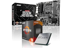 MEMORY PC Upgrade-Kit AMD Ryzen 9 5900X 12x 3.7 GHz, 32 GB DDR4, B550M Pro-VDH WiFi, Completamente montado + actualización de bios + Probado