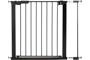 Baby Dan 60116-5691-02-85 Premier Certificación TÜV/GS Puerta protectora de reja para inmovilización, incluye prolongación