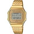 Casio Unisex's Digital Quartz Watch with Stainless Steel Strap ABL-100WEG-9AEF