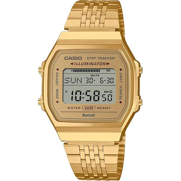 Montre Vintage Digital Casio Femme LA680WEGV-9AEF - Doré - Neuf Avec étiquettes Et Boîte