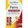 Equilibra Integratori Alimentari, Ferro con Acido Folico + Vitamina C, Integratore a Base di Ferro, per la Normale Funzione d