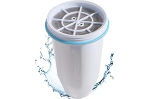 ZEROLIQUID Sostituzione filtro acqua compatibile con brocche e dispenser Zerowater ZR017 ZP010, rimuovere 99,9% piombo, cloro, fluoro, metalli pesanti, PFOAPFOS, senza BPA, certificazione TUV, 6 stadi (1