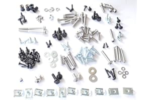 TECH-PARTS-KOELN Ultra Set Schrauben Satz Verkleidung Aprilia Sr50 DiTech Morini Motor 2000-2004 + Clipse + Vario A2