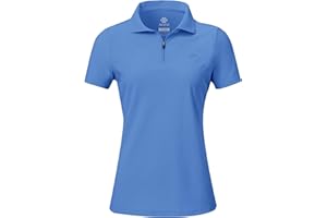 AjezMax Damen Sport Poloshirt Kurzarm Golf Tennis Polohemd Leicht Atmungsaktiv Sommer T-Shirts