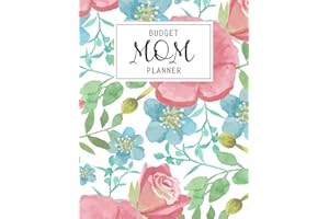 Budget Mom Planner: Monthly Weekly Daily Family Budget Planner Workbook with Bill Payment Tracker Debt and Savings Log Organizer Income Expenses ... Personal or Business Accounting Notebook