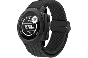 SONGSIER Bracelet pour Garmin Instinct, 22 mm en Nylon Souple et Extensible avec Magnétique Précise pour Instinct Solar, Instinct 2 / Instinct 2 Solar/Crossover Solar/Instinct Tactique/Esports/Instinct Tide